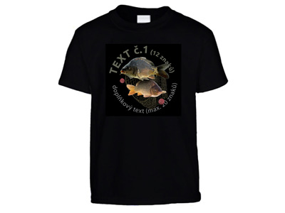týmová trička pro rybáře