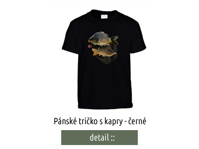 tričko pro rybáře s kapry